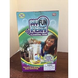 BRAND NEW Fish Tank My Fun Kids Small Aquarium Pet Bowl "AS SEEN ON TV" Sealed